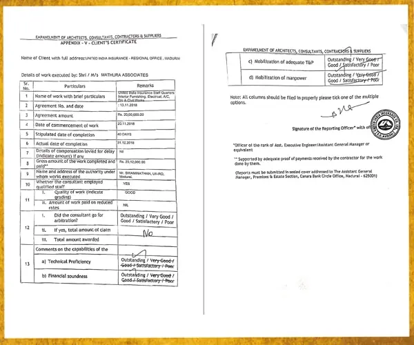 Mathura Associates client project